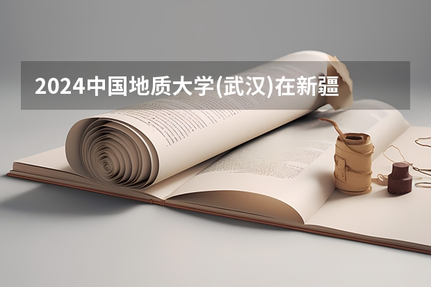2024中国地质大学(武汉)在新疆招生计划表