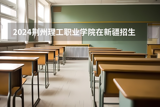 2024荆州理工职业学院在新疆招生计划表