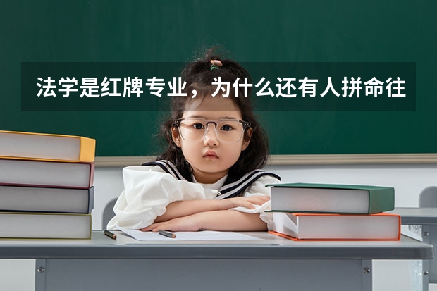法学是红牌专业，为什么还有人拼命往法学方面转？