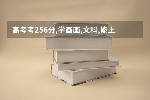高考考256分,学画画,文科,能上太原的哪些三本学校