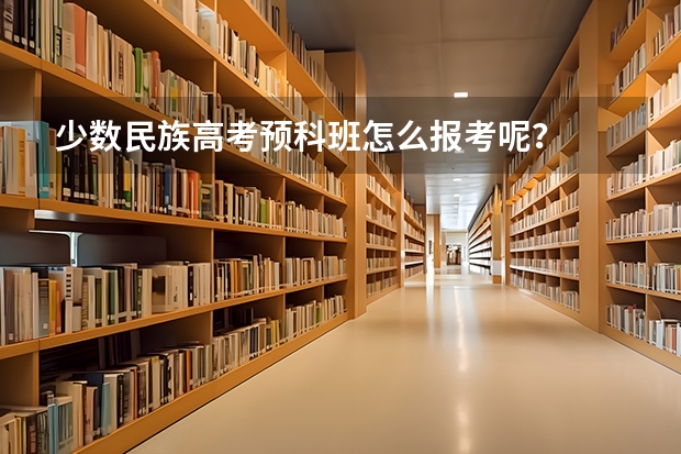 少数民族高考预科班怎么报考呢？