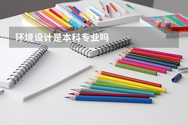 环境设计是本科专业吗