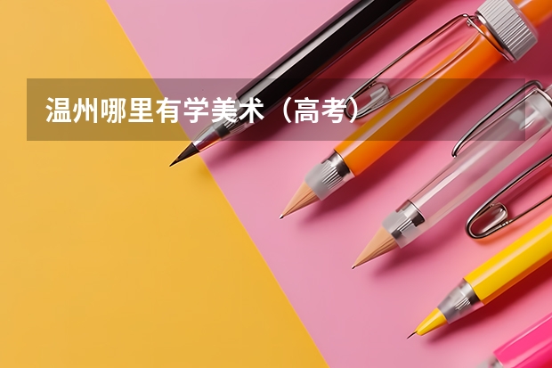 温州哪里有学美术（高考）