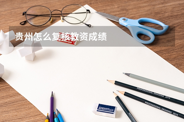 贵州怎么复核教资成绩
