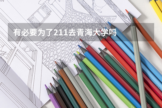 有必要为了211去青海大学吗