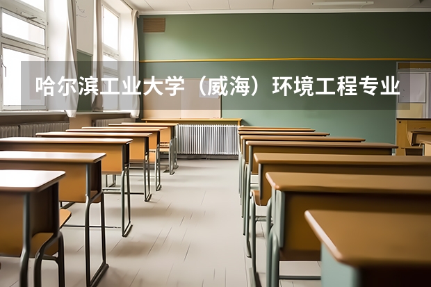哈尔滨工业大学（威海）环境工程专业分数线是多少(近三年分数线一览)