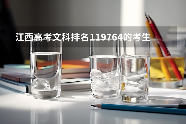 江西高考文科排名119764的考生报什么大学