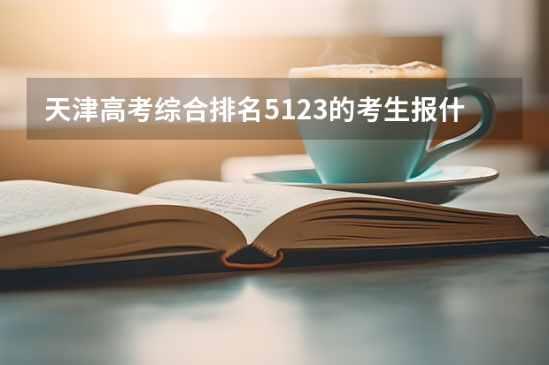 天津高考综合排名5123的考生报什么大学