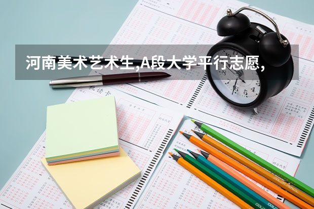 河南美术艺术生,A段大学平行志愿,没有调剂吗?