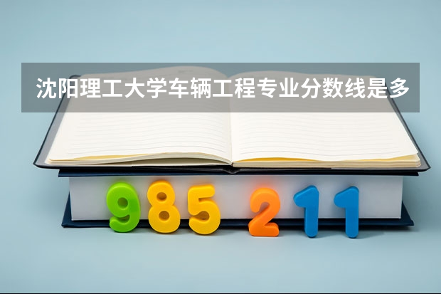 沈阳理工大学车辆工程专业分数线是多少(近三年分数线一览)