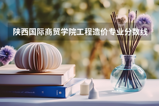 陕西国际商贸学院工程造价专业分数线是多少(近三年分数线一览)