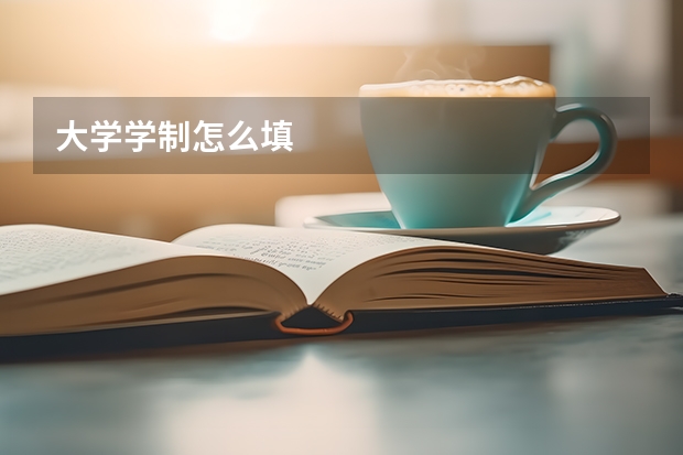 大学学制怎么填