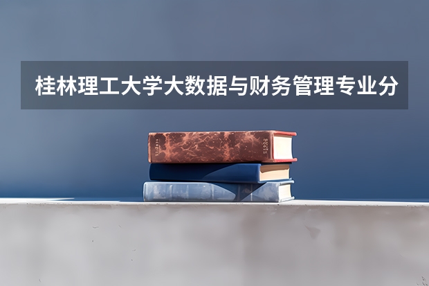 桂林理工大学大数据与财务管理专业分数线是多少(近三年分数线一览)