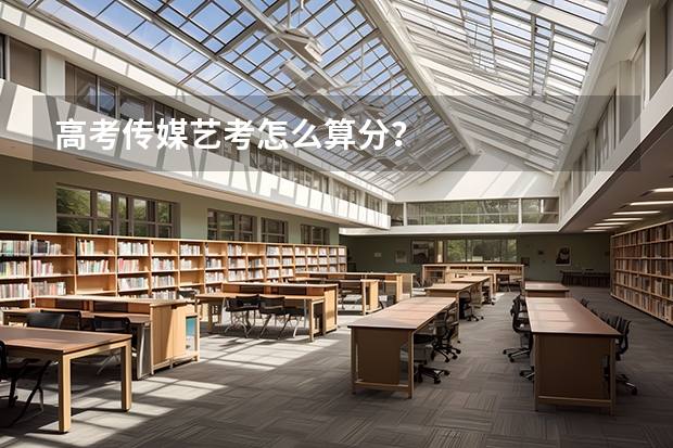 高考传媒艺考怎么算分？